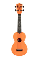 Kala KA-R-WMS-OR-S Soprano Recycled Waterman Ukulele (Sunset Orange)