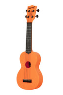 Kala KA-R-WMS-OR-S Soprano Recycled Waterman Ukulele (Sunset Orange)