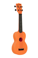 Kala KA-R-WMS-OR-S Soprano Recycled Waterman Ukulele (Sunset Orange)