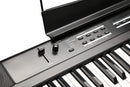 Kurzweil KA S1 Semi-Weighted Portable Digital Piano (Black) - 88 Keys