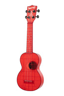 Kala KA-WMT-RD-S Transparent Soprano Waterman (Maritime Red)