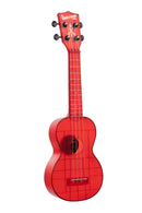 Kala KA-WMT-RD-S Transparent Soprano Waterman (Maritime Red)