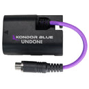 Kondor Blue KB-FDC-BLK22-P Female Locking DC Barrel 2.1 To BLK22 Dummy Battery