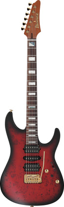 Ibanez KIKO300RRT Kiko Loureiro Signature Electric Guitar (Ruby Red Sunburst Flat)