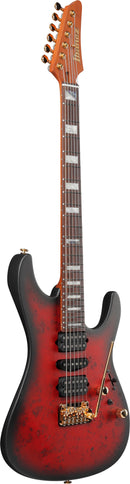 Ibanez KIKO300RRT Kiko Loureiro Signature Electric Guitar (Ruby Red Sunburst Flat)
