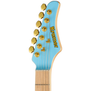 Guitare électrique pour gaucher Kramer PACER DELUXE Malina Moye Signature (Bleu clair)