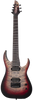 Schecter KEITH MERROW KM-7 MK-III PRO USA SIGNATURE 7-String Electric Guitar and Case (Bloodlust Crystal Burl)