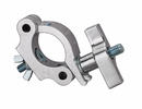 LC Group LCG-10021HHMS Half Clamp Narrow (Silver)
