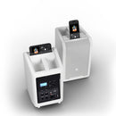 Enceinte de sonorisation Bluetooth portable LD Systems ANNY® 8 W alimentée par batterie (blanc pur) - 8"