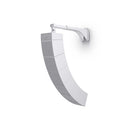 LD Systems CURV 500 WM BL CURV 500 Tilt & Swivel Wall Mount Bracket for Satellites (White)