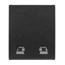 Lowell LER-2127-LRD Enclosed AV Without Rear Door - 21U x 27"D