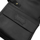 Levy LM19CH-BLK Leather Bass Guitar Bag (Black)