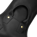 Levy LM19CH-BLK Leather Bass Guitar Bag (Black)