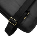 Levy LM19CH-BLK Leather Bass Guitar Bag (Black)