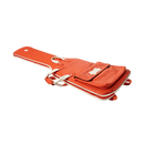 Housse de guitare basse électrique en cuir Chroma Levy LM19CMA-FST (rouge festif)