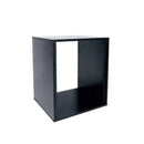 Lowell LLR-1218-B Laminated AV Rack (Woodgrain Black)