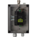 Lumenradio LR800-2322 DIN Rail IP67 Kit de boîtier avec connecteur d'antenne N