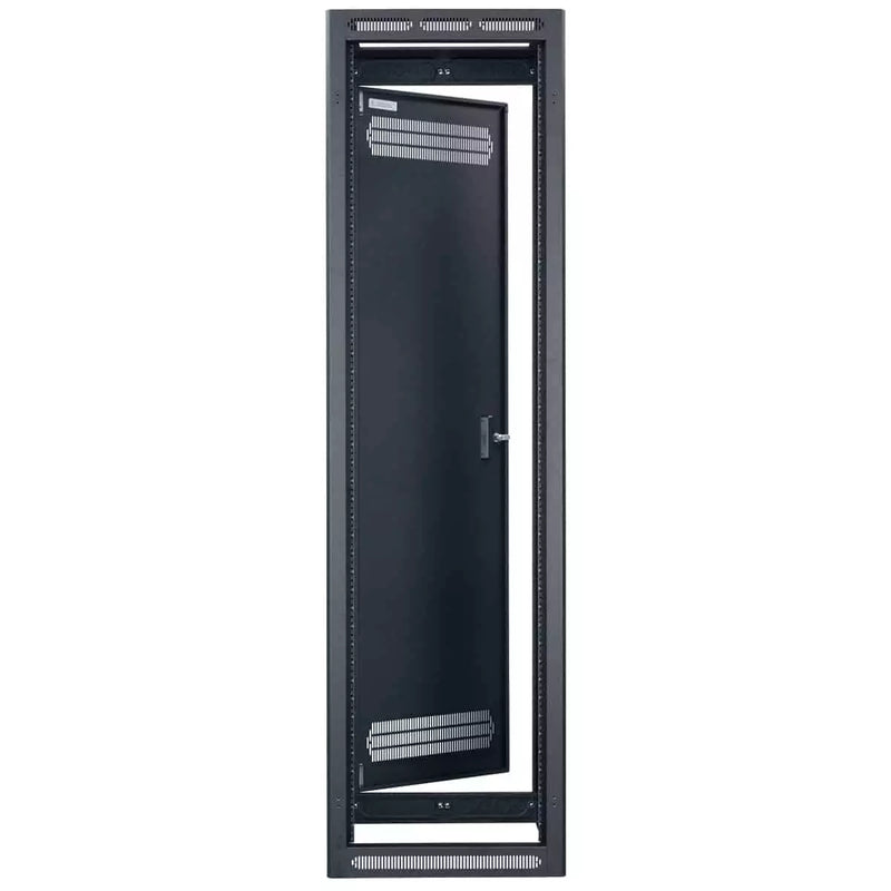 Lowell LSER-4432 Seismic Rated Enclosed AV Rack with Rear Door - 44U x