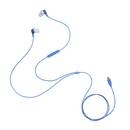 JBL RUN 3C Wired In-Ear Headphones With USB-C (Blue)