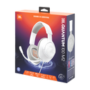 JBL QUANTUM 100M2 Wired Over-Ear Gaming Headset With Mic (White)