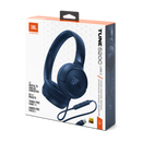 JBL TUNE 520C USB-C Wired On-Ear Headphones (Blue)