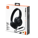 JBL TUNE 520C USB-C Wired On-Ear Headphones (Black)