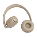 Casque Bluetooth sans fil supra-auriculaire JBL TUNE 530BT (beige)