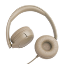 JBL TUNE 530C Wired On-Ear Headphones With USB-C (Beige)