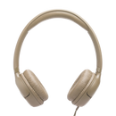Casque filaire supra-auriculaire JBL TUNE 530 avec prise auxiliaire 3,5 mm (beige)