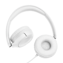 JBL TUNE 530 Wired On-Ear Headphones With A 3.5mm Aux Jack (White)
