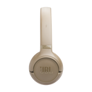 Casque filaire supra-auriculaire JBL TUNE 530 avec prise auxiliaire 3,5 mm (beige)