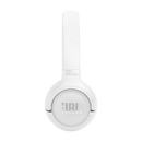 JBL TUNE 530 Wired On-Ear Headphones With A 3.5mm Aux Jack (White)