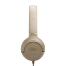 Casque filaire supra-auriculaire JBL TUNE 530 avec prise auxiliaire 3,5 mm (beige)