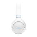 JBL TUNE 680NC Wireless On-Ear Noise Cancelling Headphones (White)
