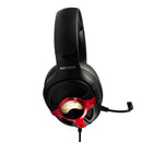 Meters LEVEL-UP 7.1 Surround Sound Wired Gaming Headset (Red)
