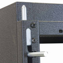 Lowell LWR-1023 Rack de montage mural - 10U x 23 "D