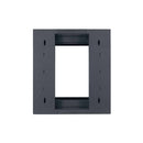 Lowell LWSR-1022 Swing Open Wall Mount AV Rack - 10U x 22"D