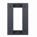 Lowell LWSR-1622 Swing Open Wall Mount AV Rack - 16U x 22"D