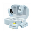 Système de microphone sans fil Hollyland LARK A1 COMBO (bleu ciel)