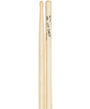 Los Cabos LCD7AIH Baguette de batterie en hickory blanc intense - 7A