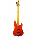 Mark Bass MB-GV-4-GLOXY-FRED-CRMP Gloxy Series Electric Bass (Fiesta Red)