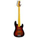 Mark Bass MB-GV-5-GLOXY-3TSNB-CRMP Gloxy Series 5 Strings Electric Bass (3-Tone Sunburst)
