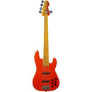 Mark Bass MB-GV-5-GLOXY-FRED-CRMP Gloxy Series 5 Strings Electric Bass (Fiesta Red)