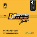 Mark Bass MB4ULNP45105LS Long Scale Soft Touch 4 Bass Strings - Medium Gauge (Nickel Plated Steel)