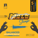 Mark Bass MB5BANS45130LS Corde de basse en acier nickelé sur acier inoxydable accordée en studio (.045 - .130)