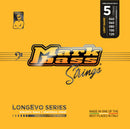 Mark Bass MB5LESS40120LS Longevo Stainless Steel Nano-film Shielded Bass Strings Long Lived (.040 - .120)