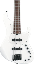 Basse électrique 5 cordes Ibanez MDM1005PW Mode Series (blanc nacré)