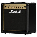 Amplificateur combo guitare 2 canaux 15W avec réverbe Marshall MG15GR (Noir & Or)