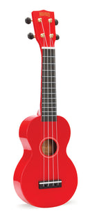 Mahalo MR1-RD Rainbow Series Ukulélé soprano (rouge)