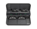Station de charge en réseau Shure MXWNDX4G Microflex pour émetteur col de cygne MXW neXt (4 baies)